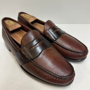 VGUC Rancourt & Co x Allen Edmonds Darien Penny Loafer Weltline Made in USA 10 D